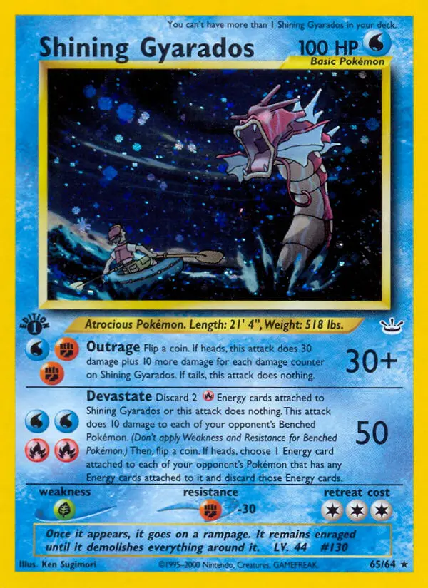 Shining Gyarados - 65