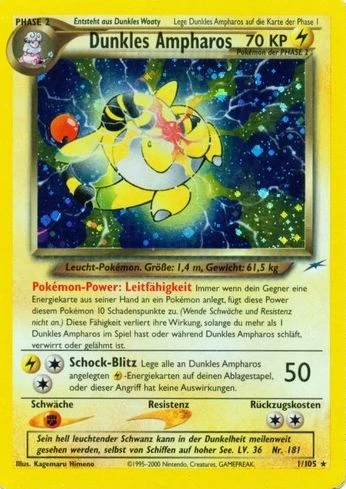 Dunkles Ampharos - 1