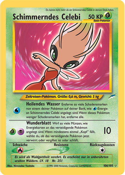Schimmerndes Celebi - 106