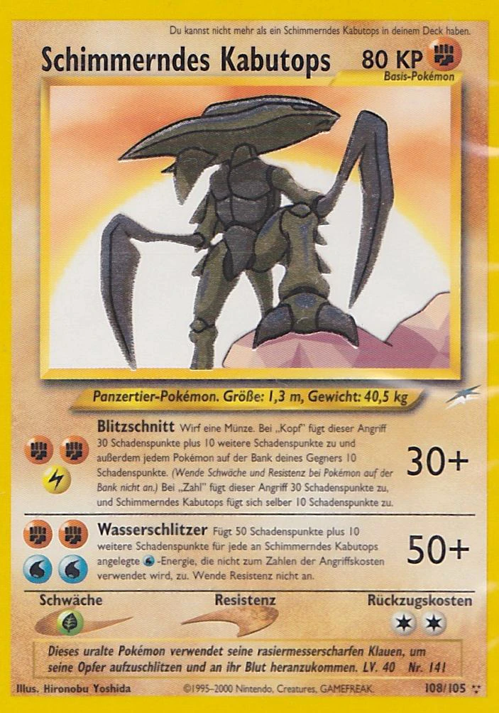 Schimmerndes Kabutops - 108