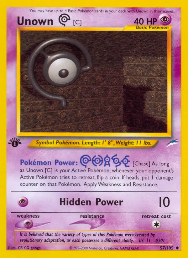 Unown [C] - 57