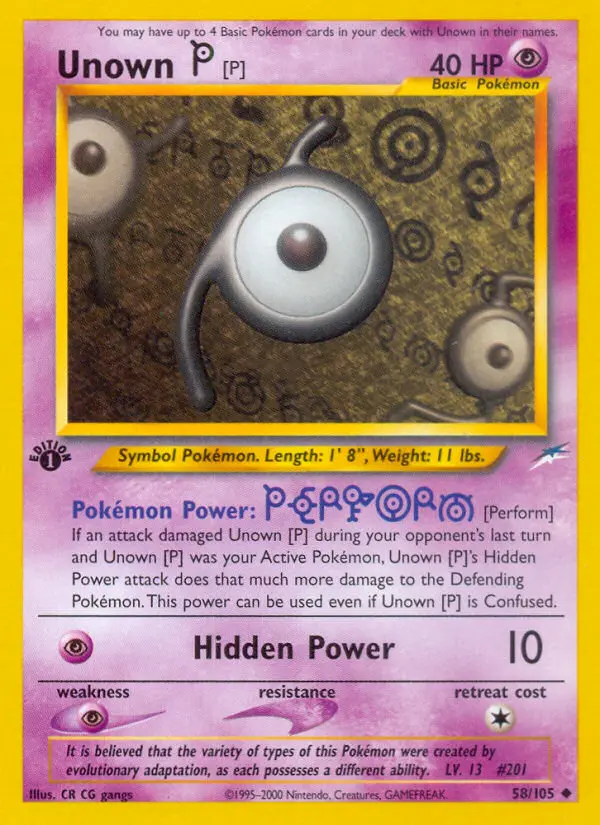 Unown [P] - 58