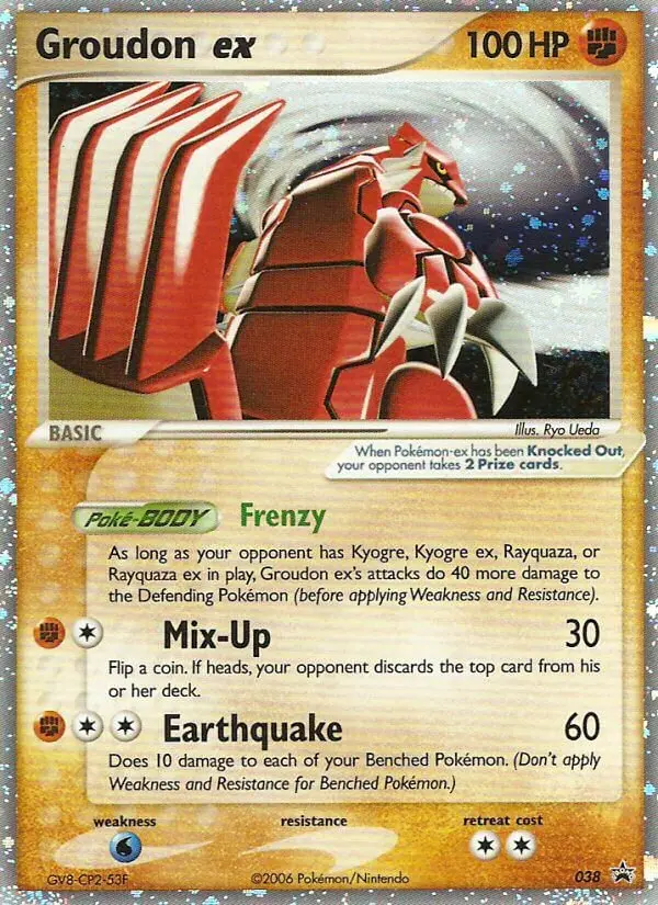 Groudon ex - 38