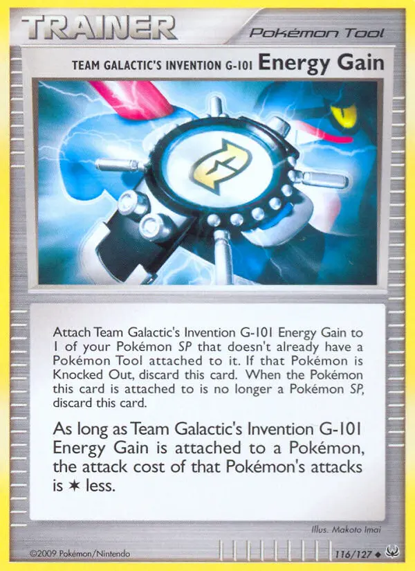Team Galactic's Invention G-101 Energy Gain - 116