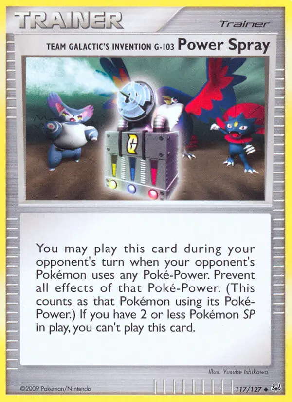 Team Galactic's Invention G-103 Power Spray - 117