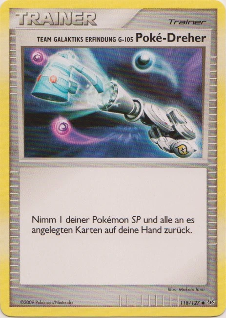 Team Galaktiks Erfindung G-105 Poké-Dreher - 118