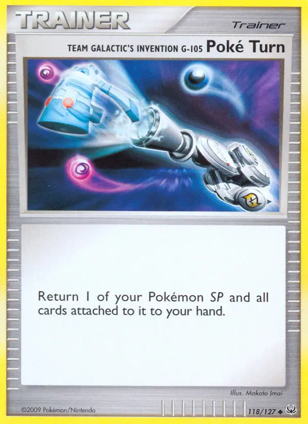 Team Galactic's Invention G-105 Poké Turn - 118