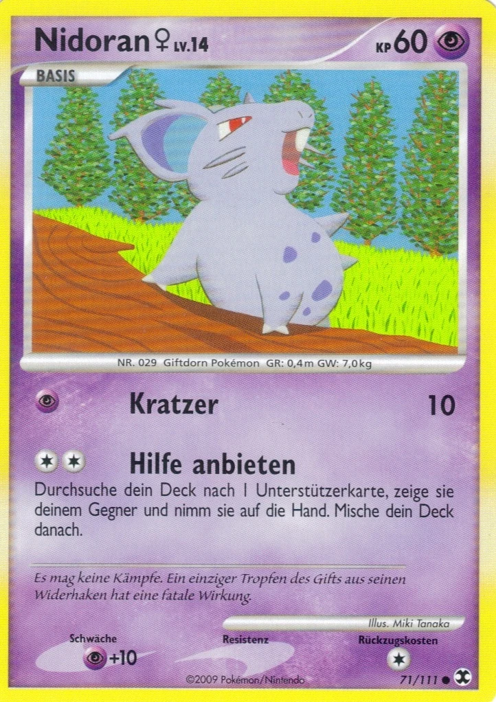 Nidoran w - 71