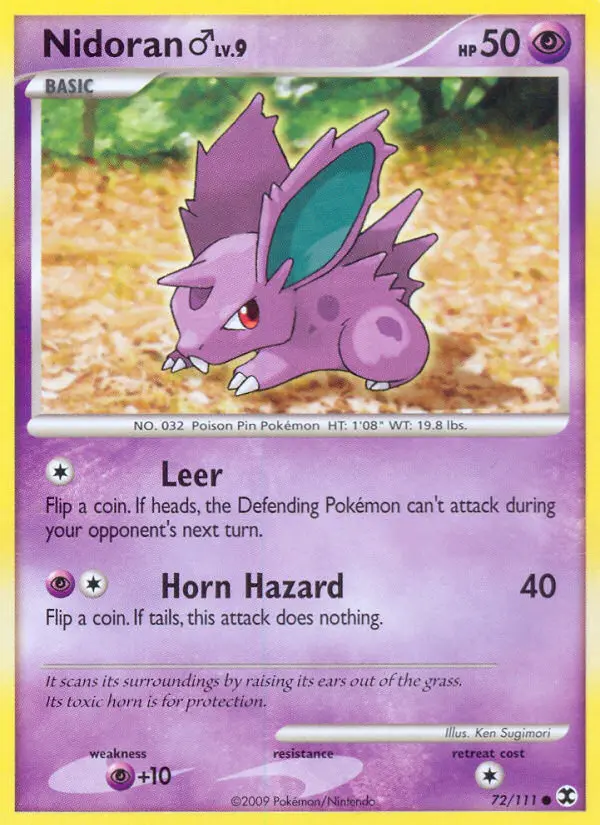 Nidoran♂ - 72