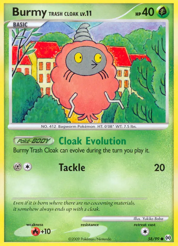 Burmy Trash Cloak - 58