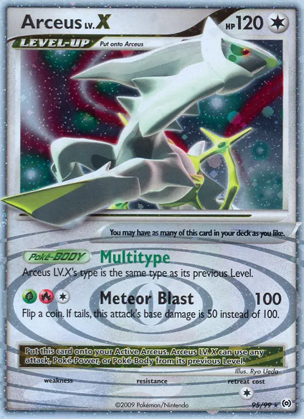 Arceus LV. X - 95