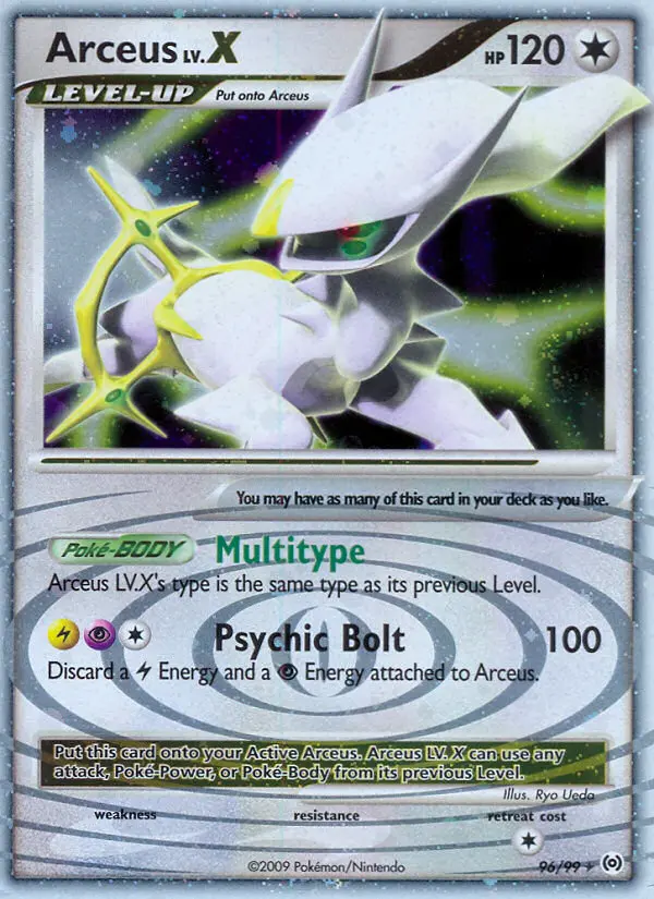 Arceus LV. X - 96