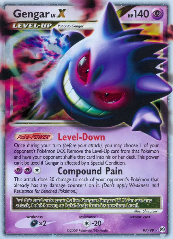 Gengar LV. X - 97