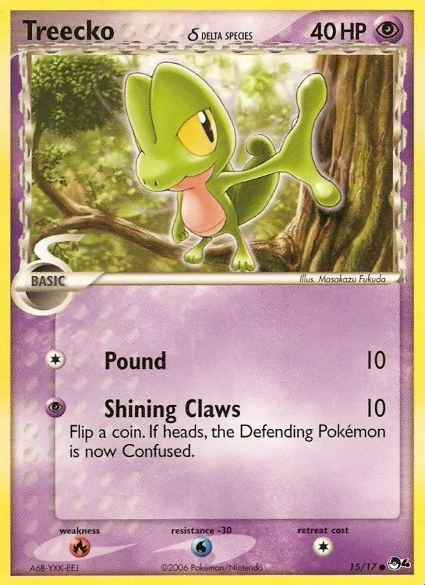 Treecko δ - 15