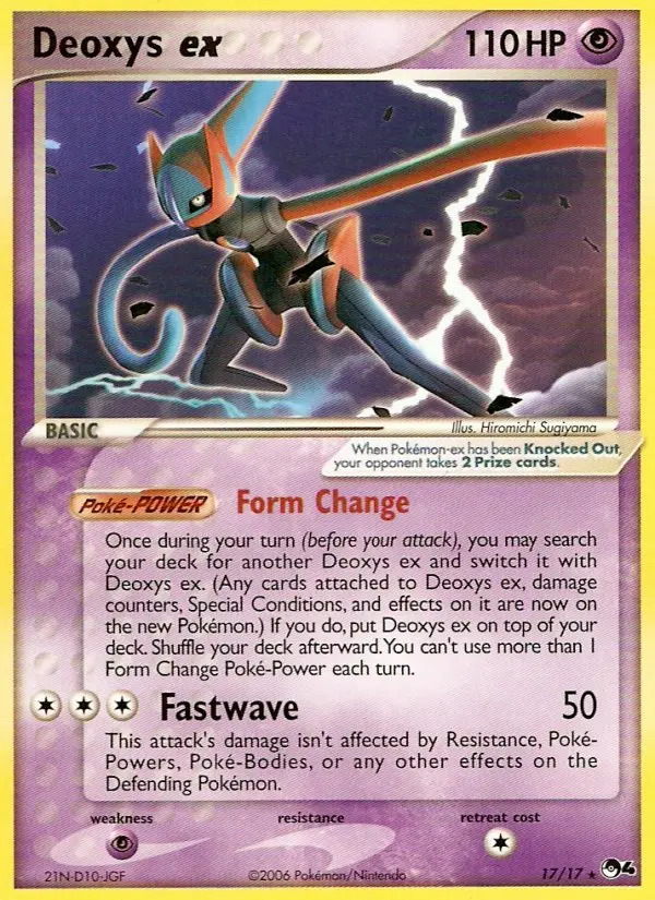 Deoxys ex - 17