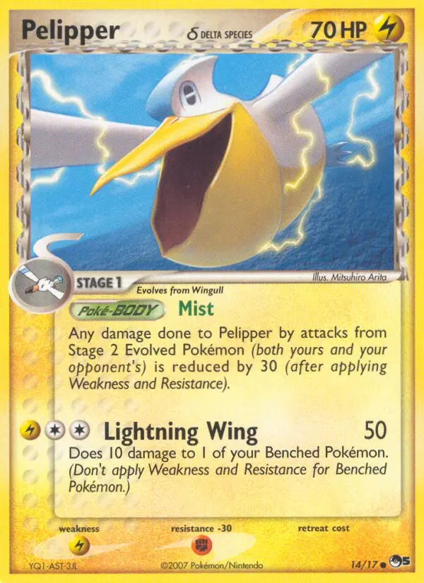 Pelipper δ - 14
