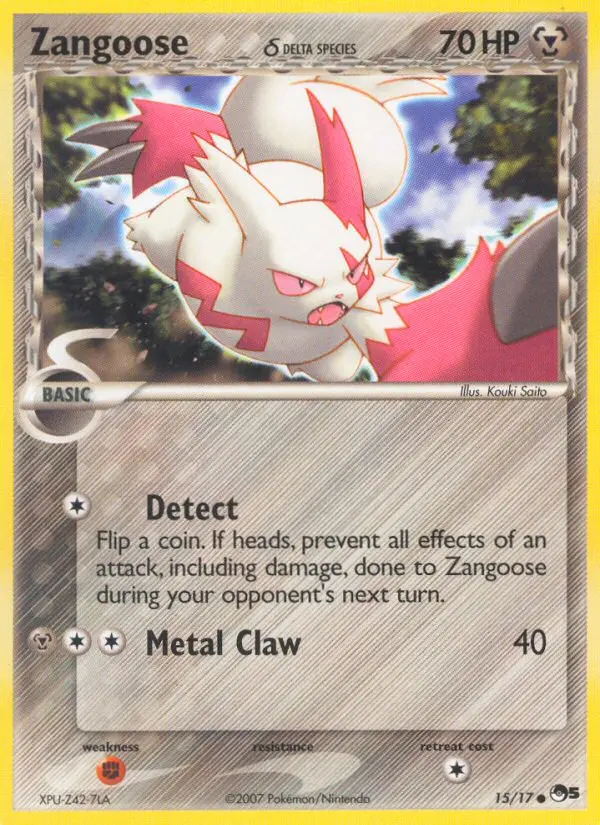 Zangoose δ - 15