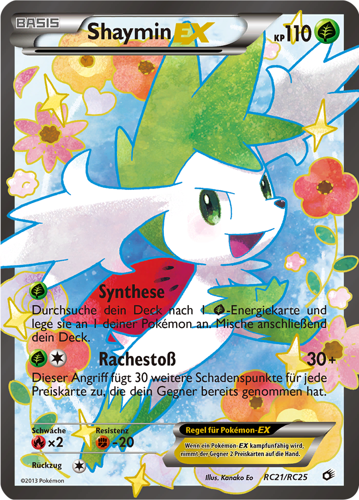 Shaymin-EX - RC21