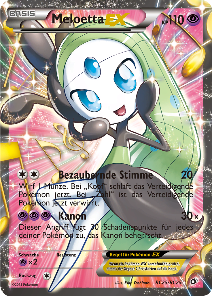 Meloetta-ex - RC25
