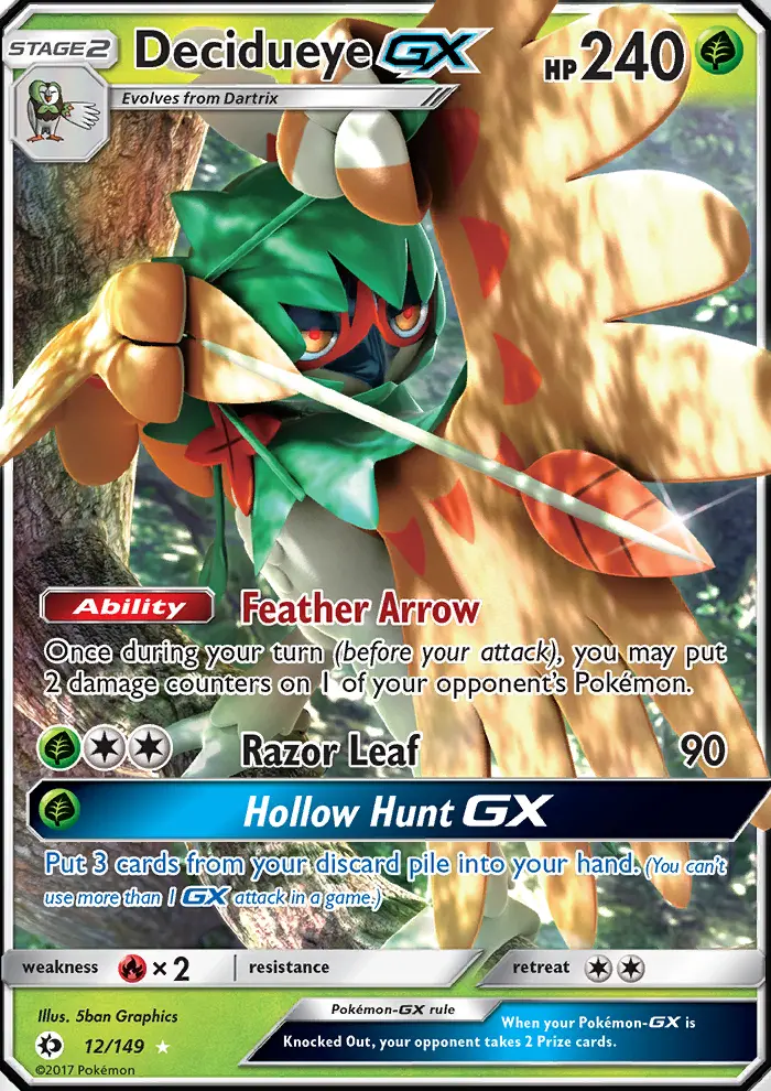Decidueye GX - 12