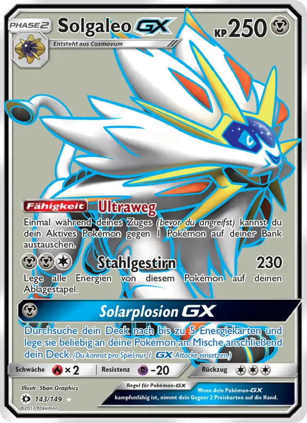 Solgaleo GX - 143