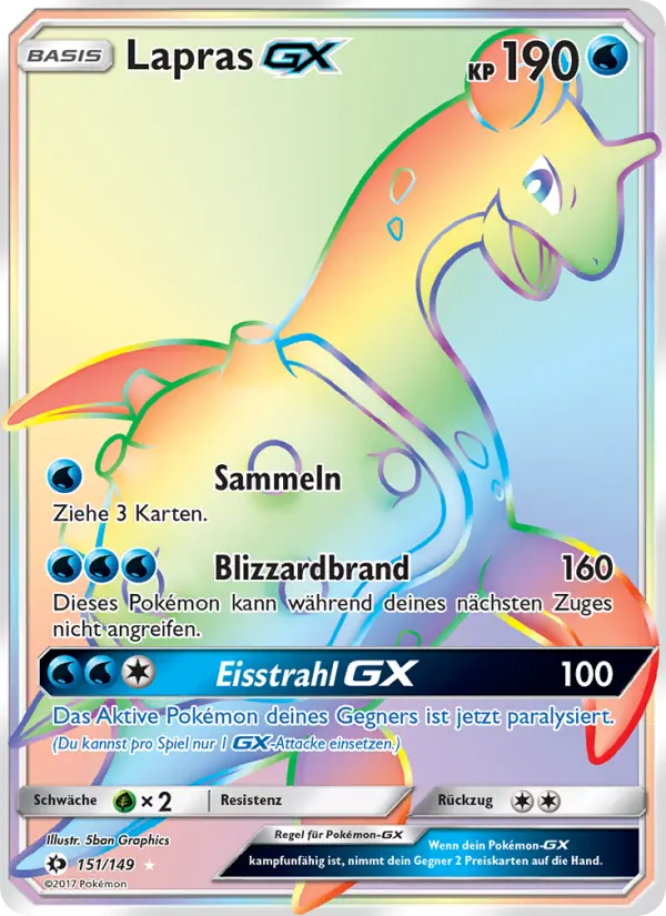 Lapras GX - 151