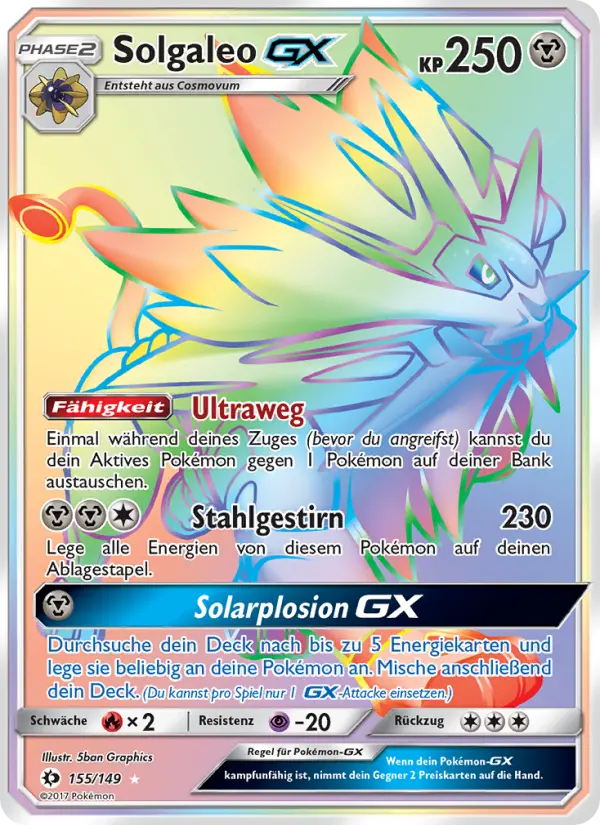 Solgaleo GX - 155