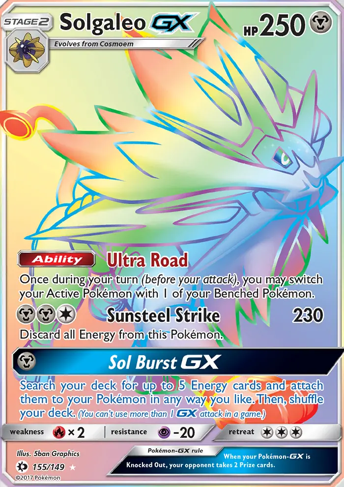 Solgaleo GX - 155