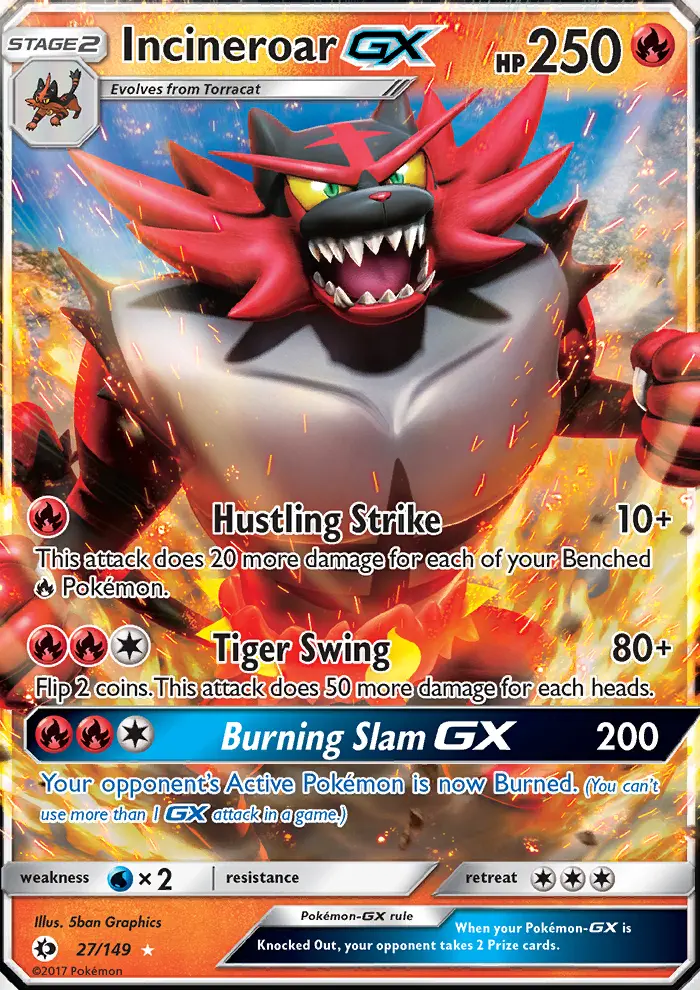 Incineroar GX - 27