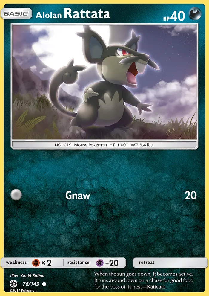 Alolan Rattata - 76