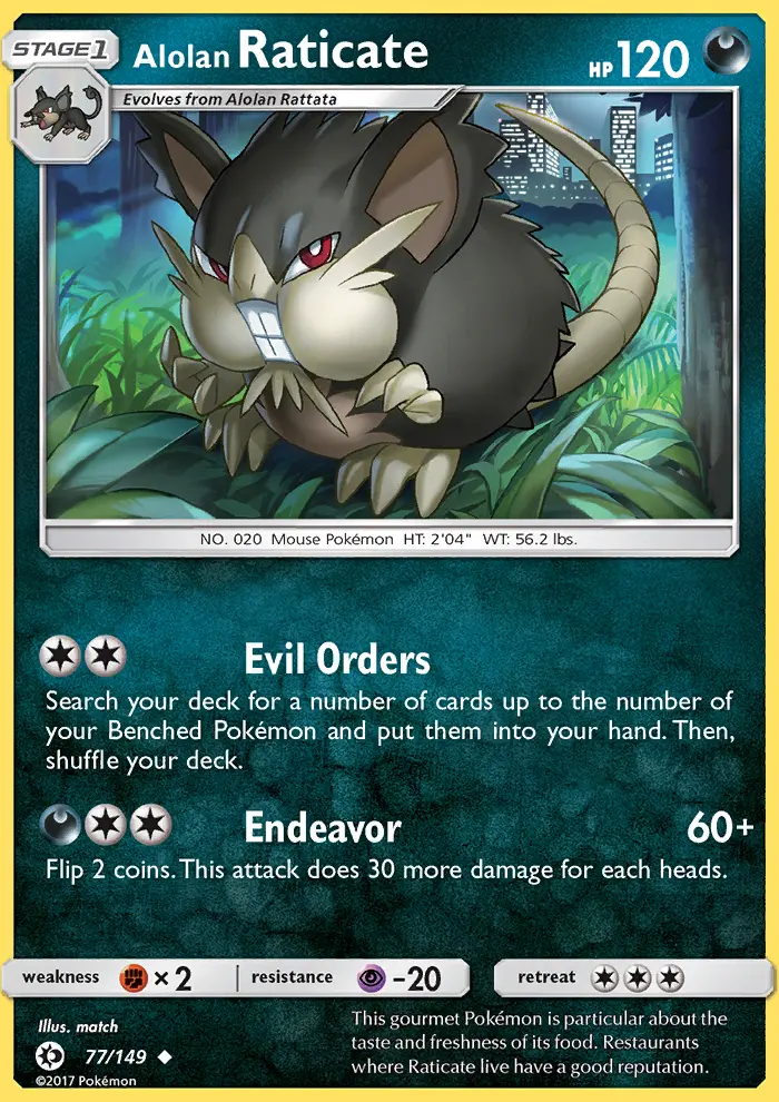 Alolan Raticate - 77
