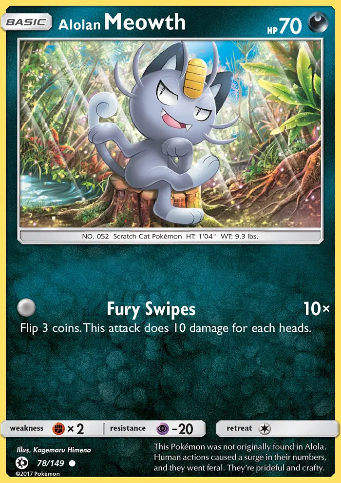 Alolan Meowth - 78