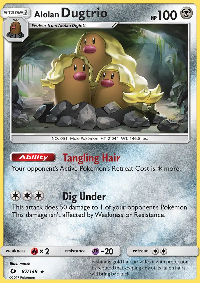 Alolan Dugtrio - 87