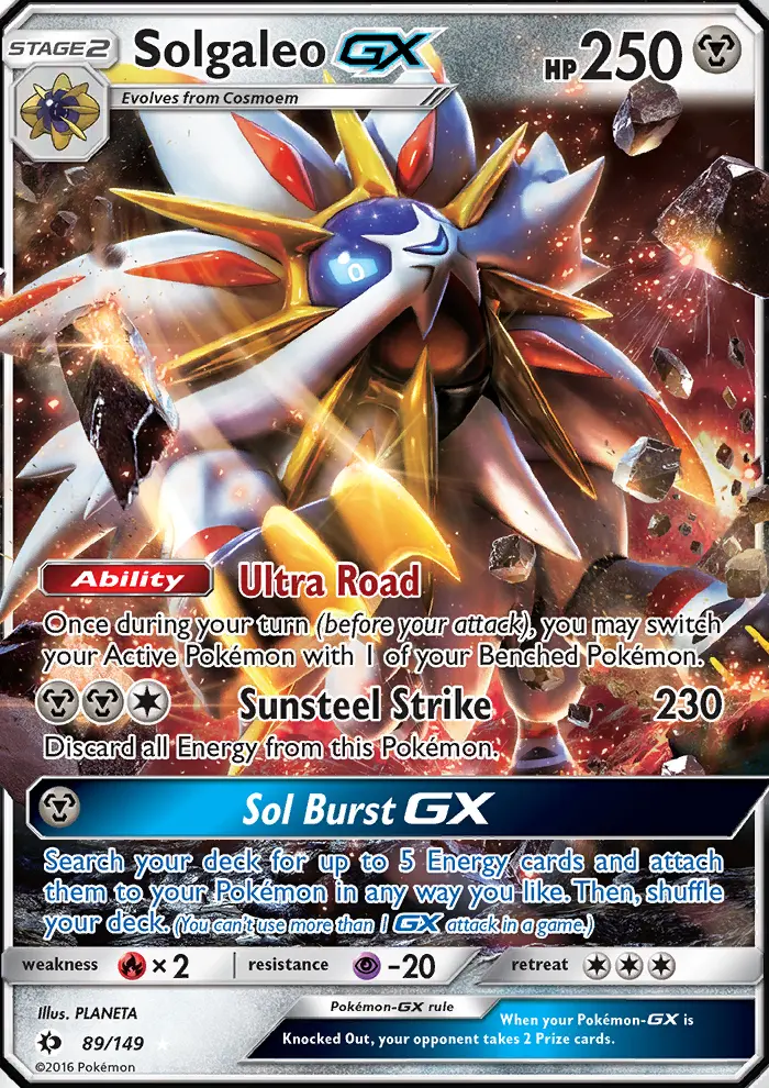 Solgaleo GX - 89