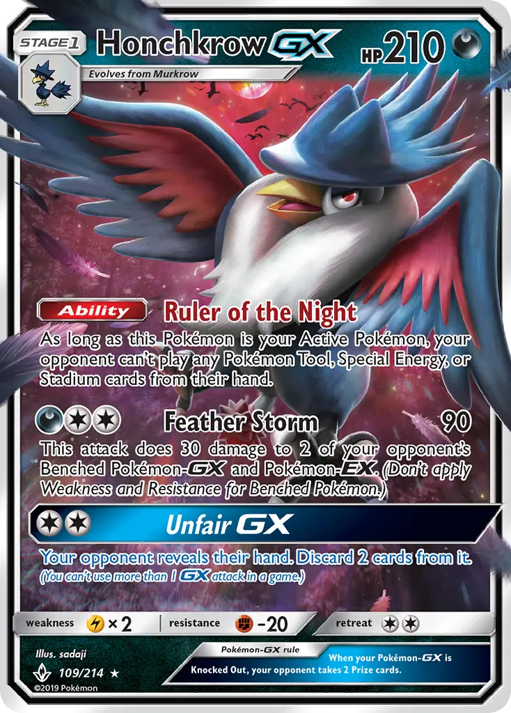 Honchkrow GX - 109