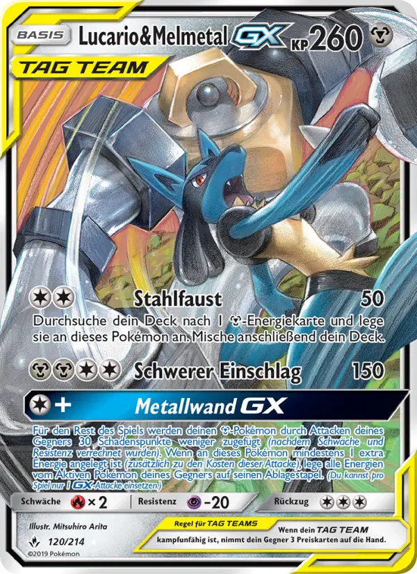 Lucario & Melmetal GX - 120