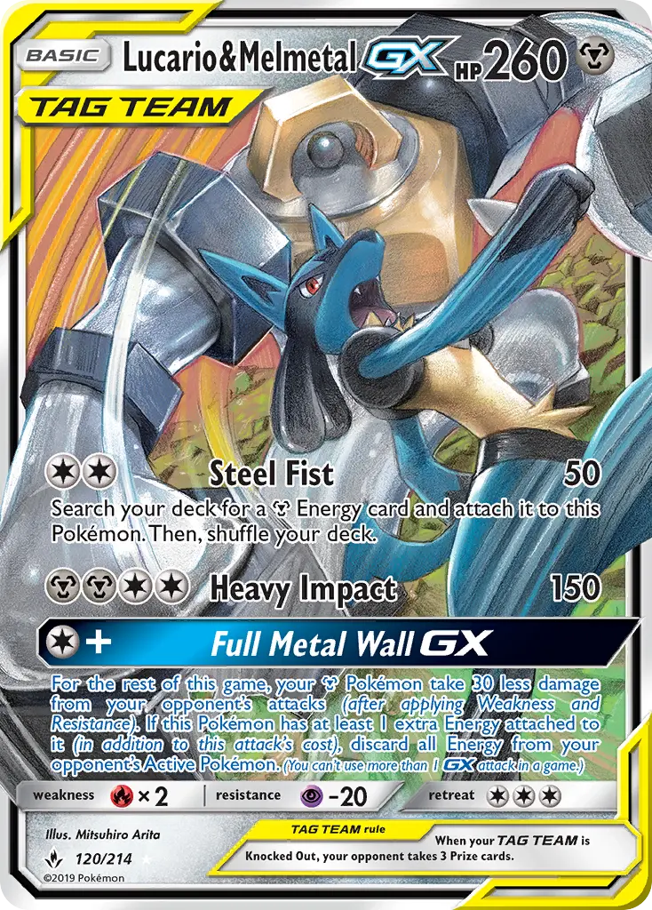 Lucario & Melmetal GX - 120