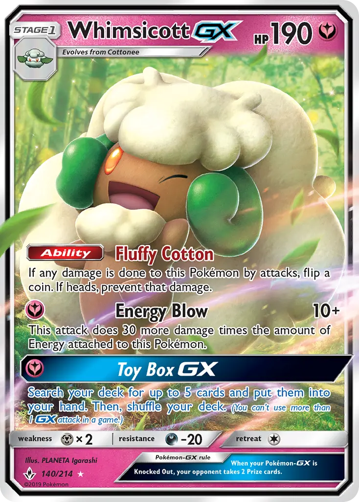 Whimsicott GX - 140