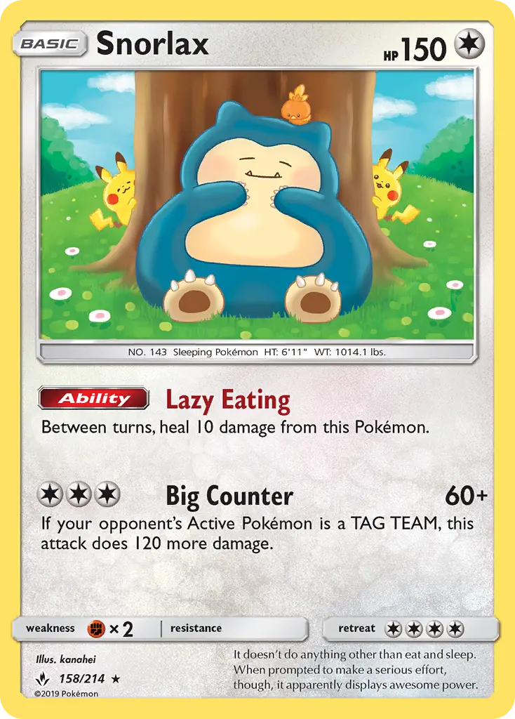 Snorlax - 158