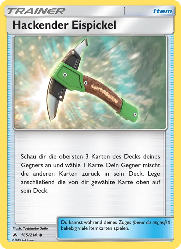 Hackender Eispickel - 165
