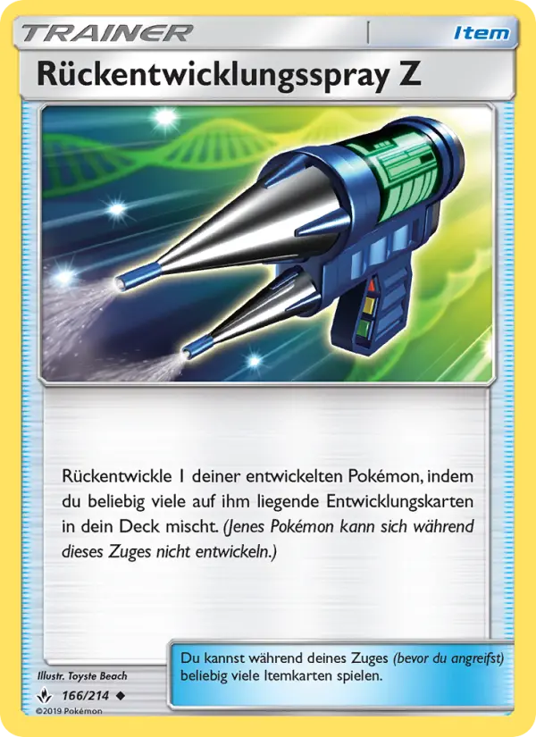 Rückentwicklungsspray Z - 166