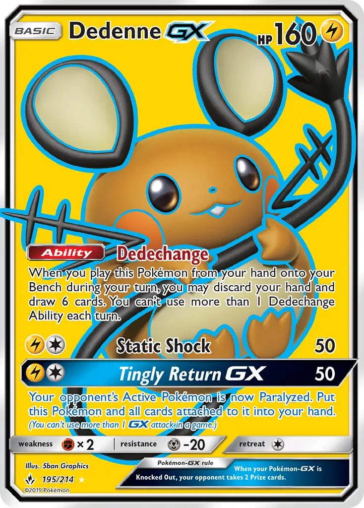 Dedenne GX - 195