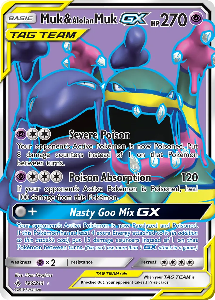 Muk & Alolan Muk GX - 196