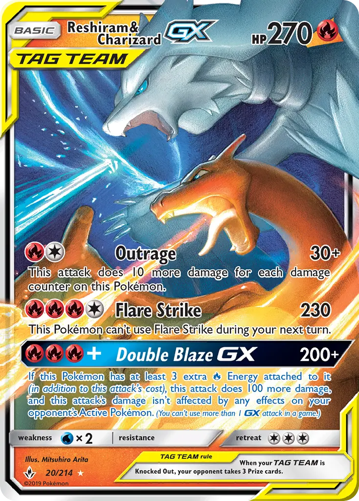 Reshiram & Charizard GX - 20