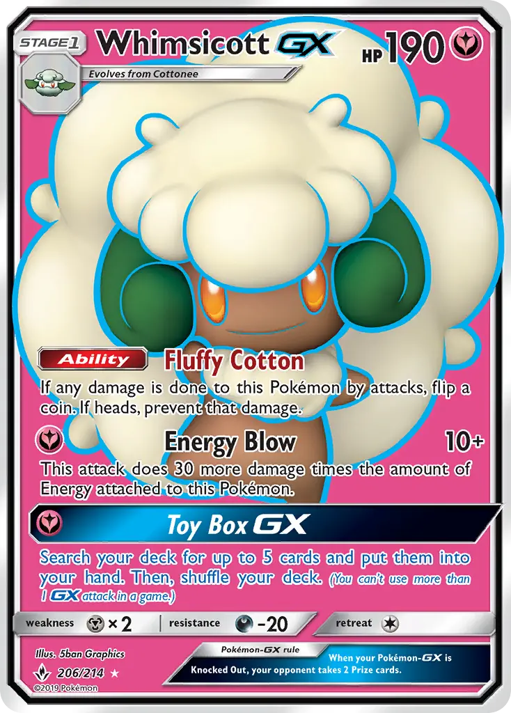 Whimsicott GX - 206