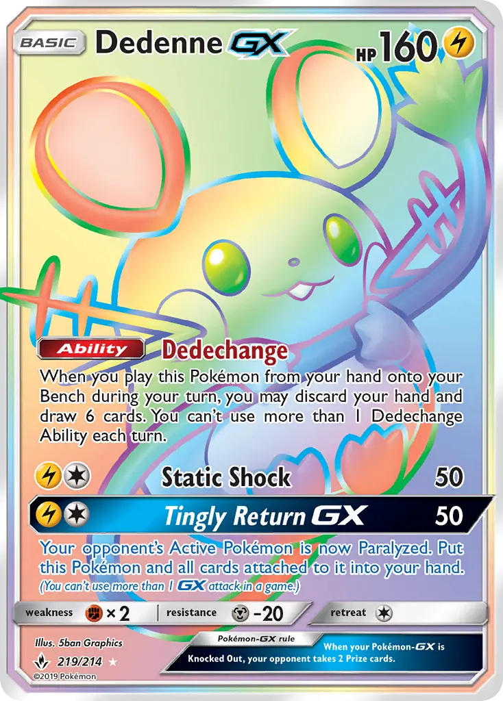 Dedenne GX - 219