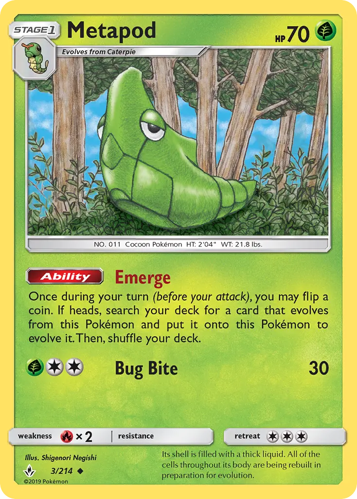 Metapod - 3