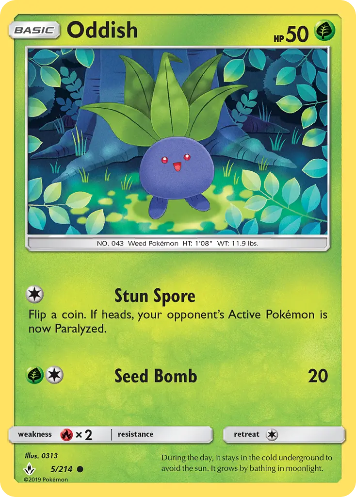 Oddish - 5