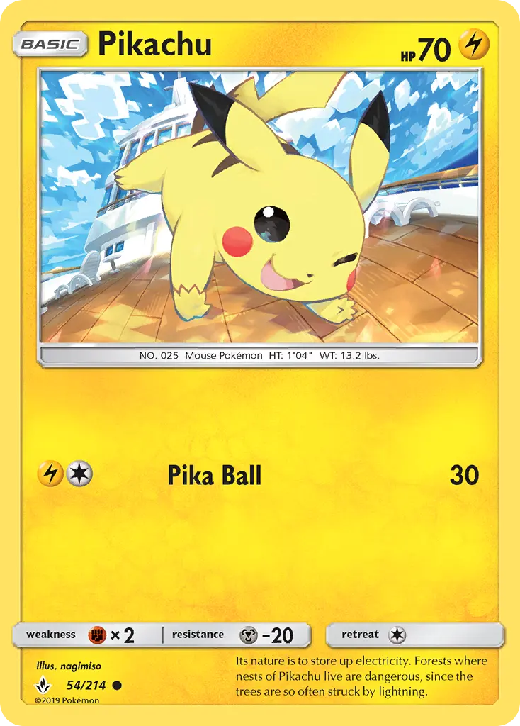 Pikachu - 54