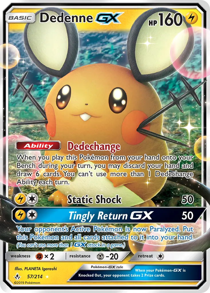 Dedenne GX - 57